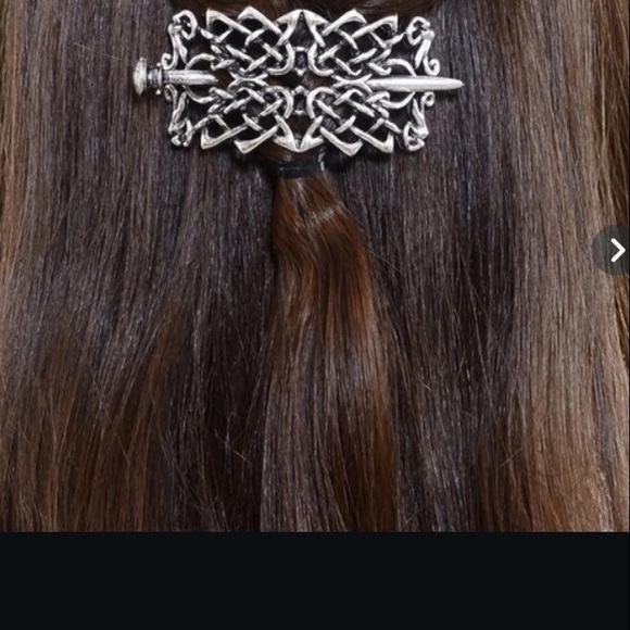 Metal Celtic hair clip LAST ONE ☝️ - Picture 3 of 9